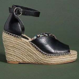 Seychelles collectible leather top espadrille